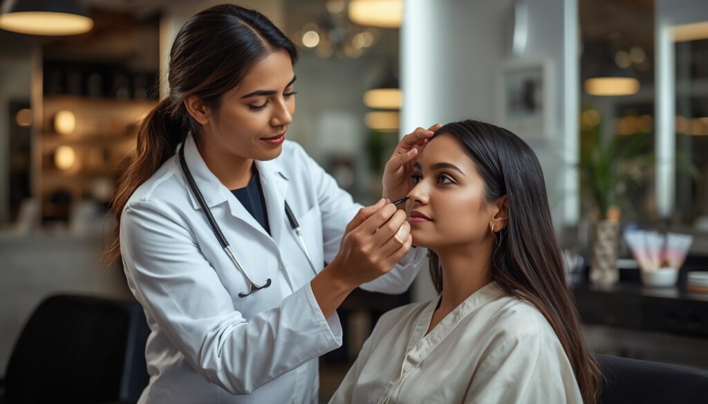 Professional Skincare Treatments and Their Benefits: A Complete Guide to Healthy, Radiant Skin lucid origin professional beauty specialist consulting with indian woman in modern salon frie 0