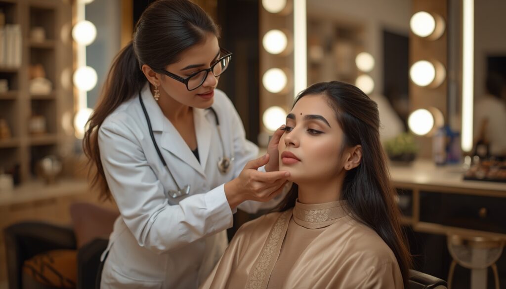 Professional Skincare Treatments and Their Benefits: A Complete Guide to Healthy, Radiant Skin lucid origin professional beauty specialist consulting with indian woman in modern salon frie 0 (3)